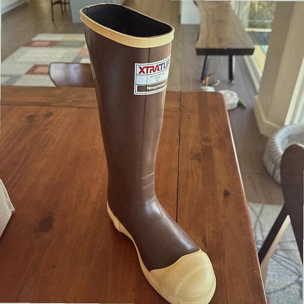 XTRATUF Brown Tan Steel Toe Legacy Boot Waterproof 15” Work Boot Men’s Size 6