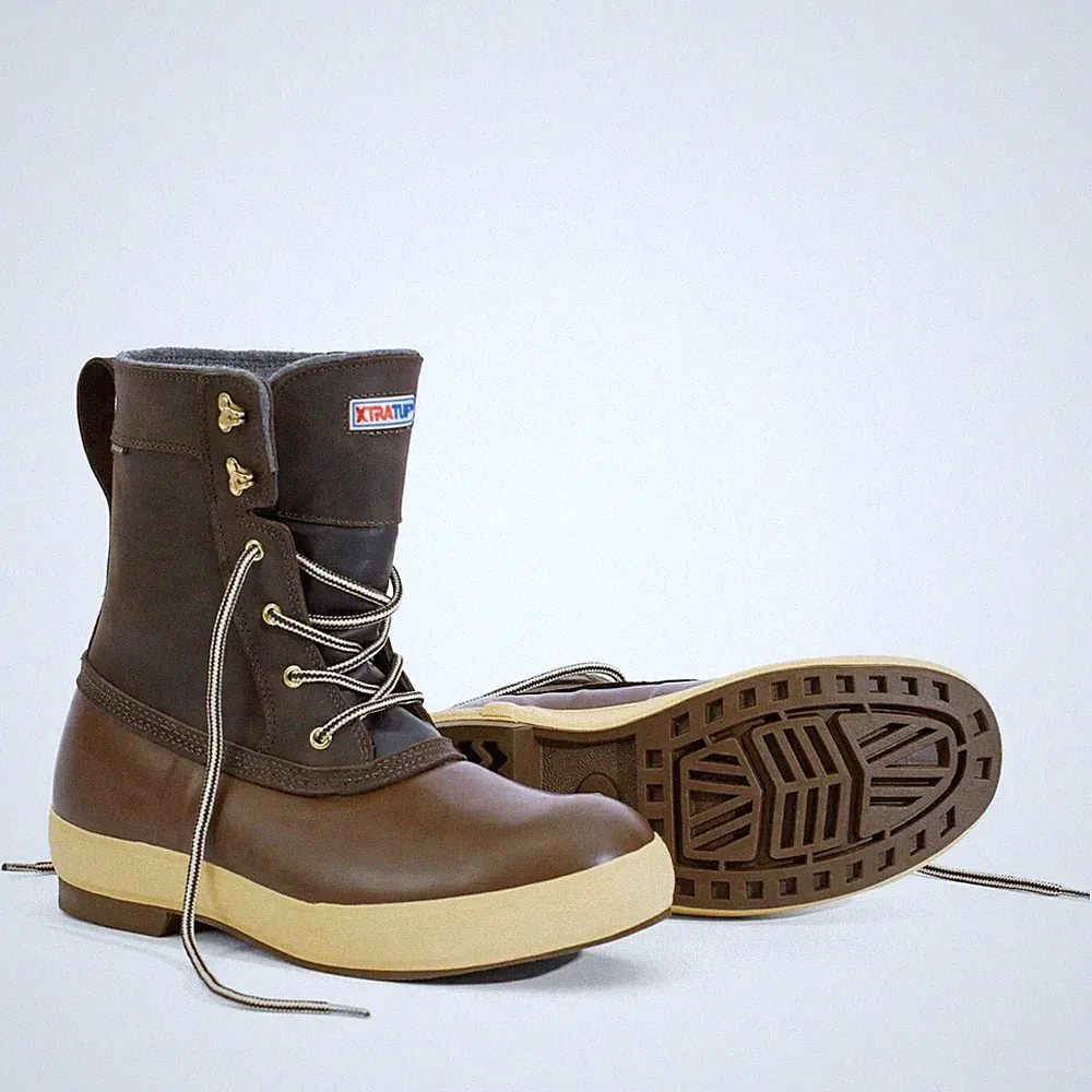 Xtratuf Legacy 8" Waterproof Lace Up Men's Brown Casual Boots LLM8-900 SIZE 7 PR