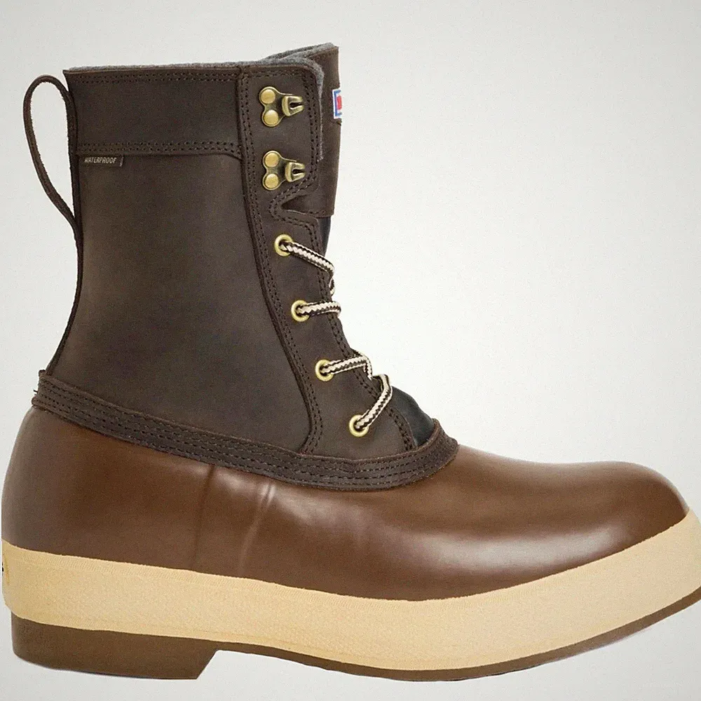 Xtratuf Legacy Waterproof Boots Men's SIZE 7 Insulated 8" Rubber LLM8-900 (Z)