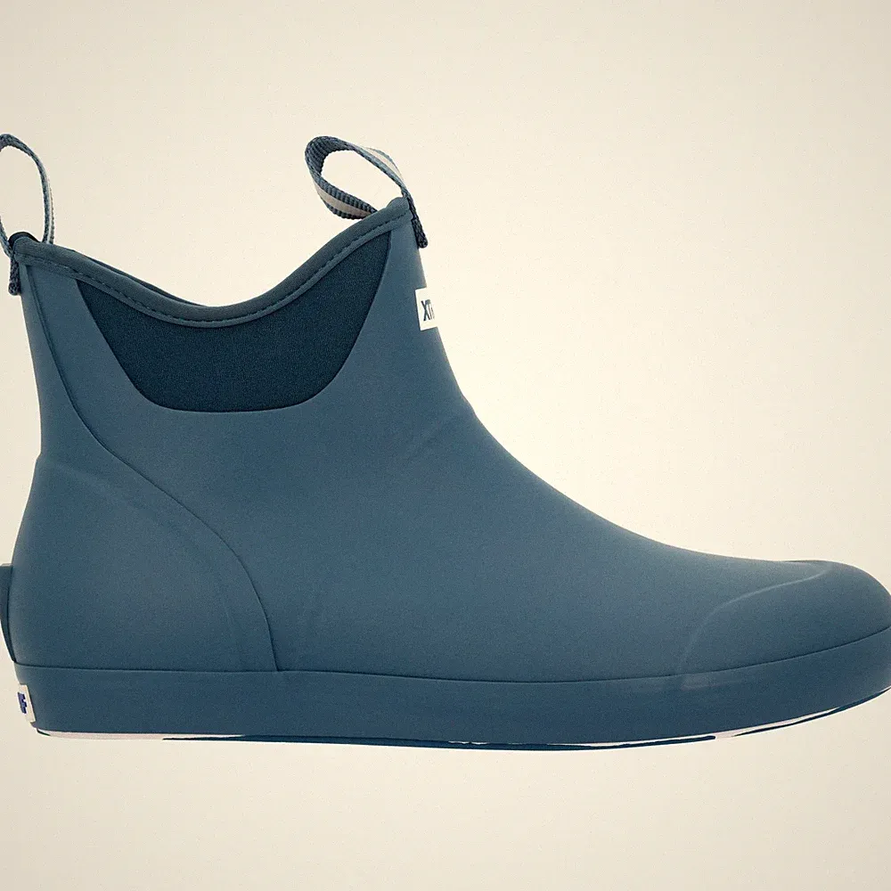 XTRATUF Legion Blue Ankle Deck Boots for Work and Casual Wear
