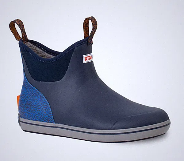 Xtratuf Men's 6 Inch Ankle Deck Boot - Trolling Pack Blue