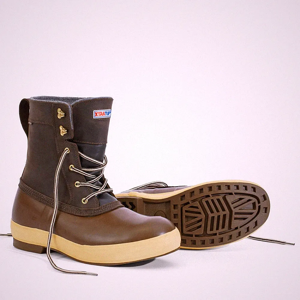 Xtratuf Men's 8 Inch Legacy Lace Boot Insulated - Brown
