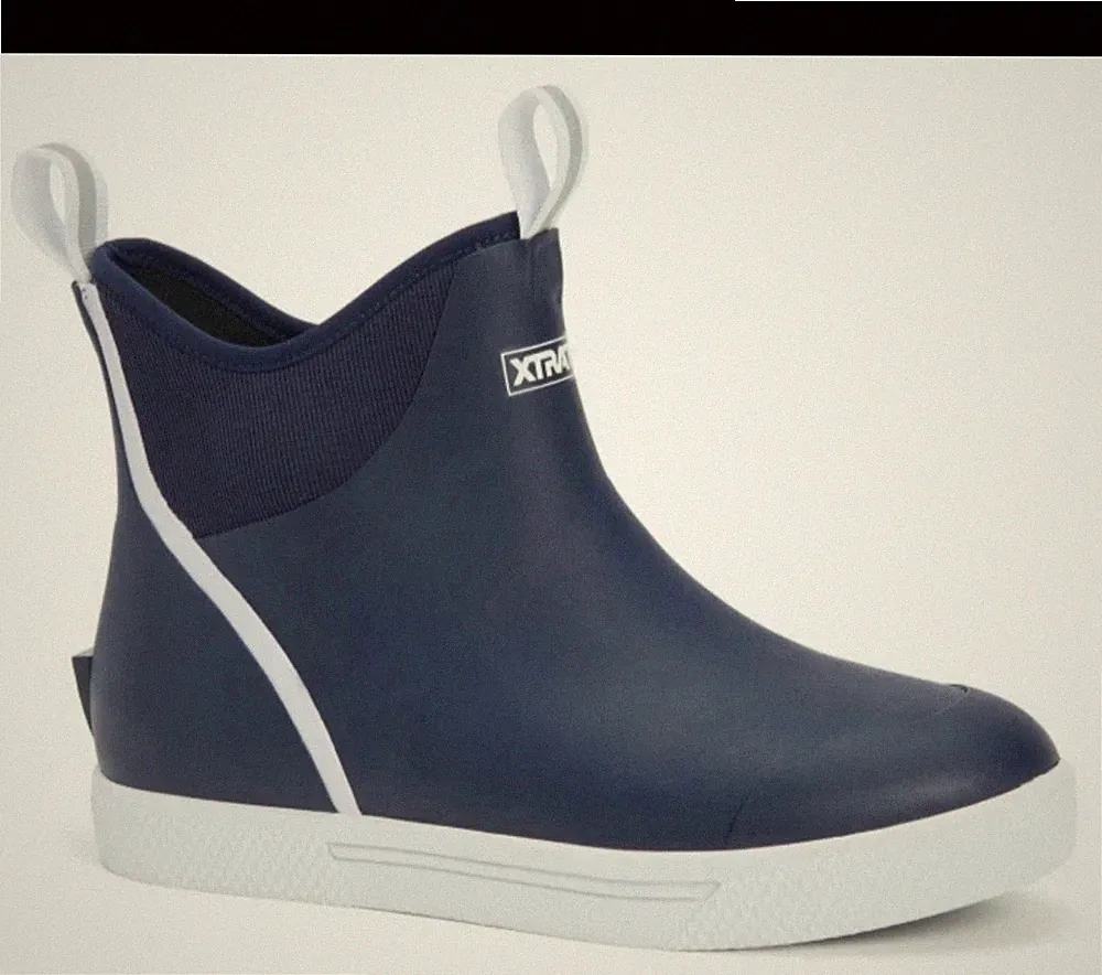 Xtratuf Men's Navy XMW-201 Commercial Grade Wheelhouse Deck Boots Size 10 M