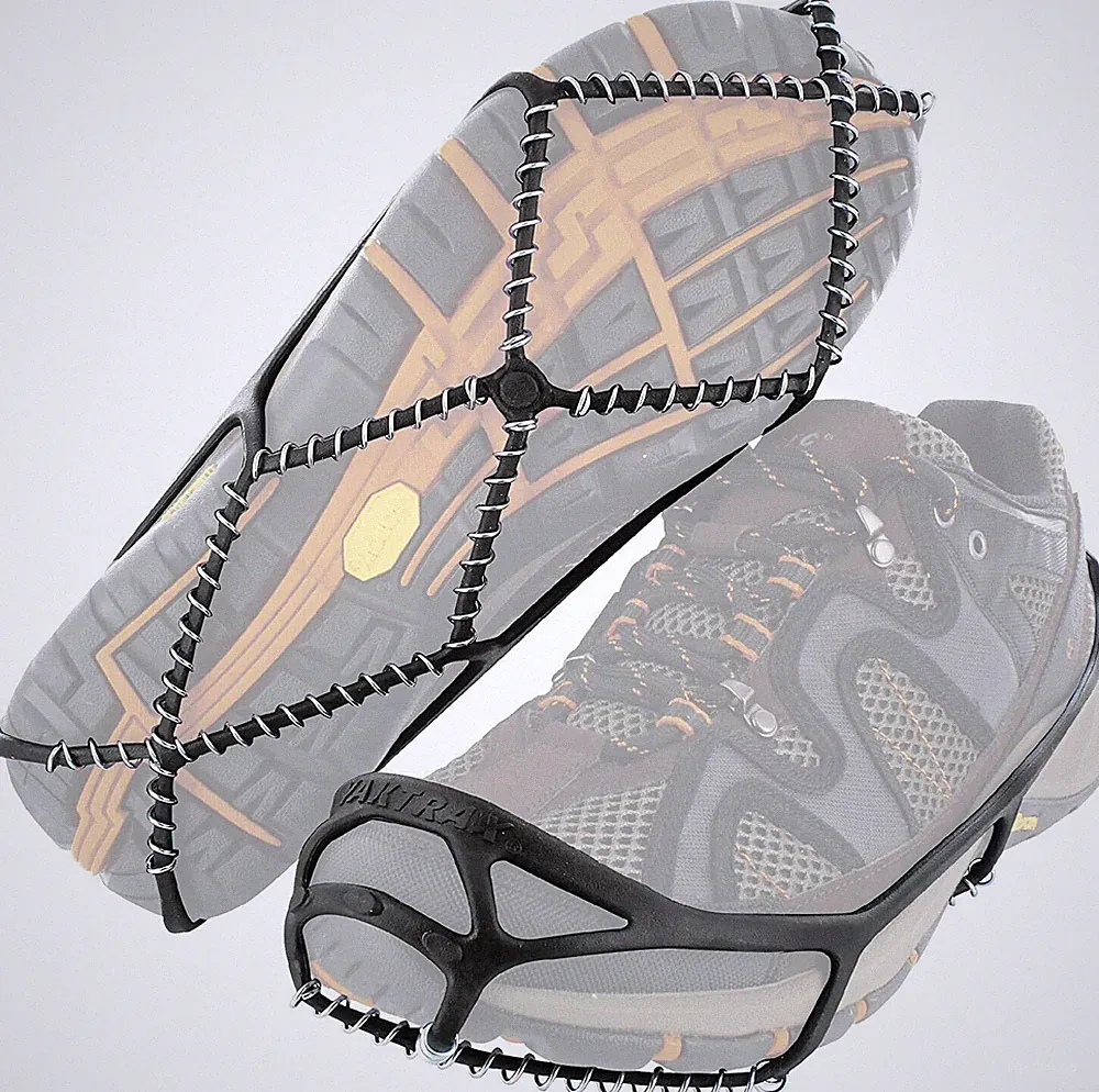 Yaktrax 1 Pair Winter Traction Hiking Walking Cleats for Snow Ice Rock US - L