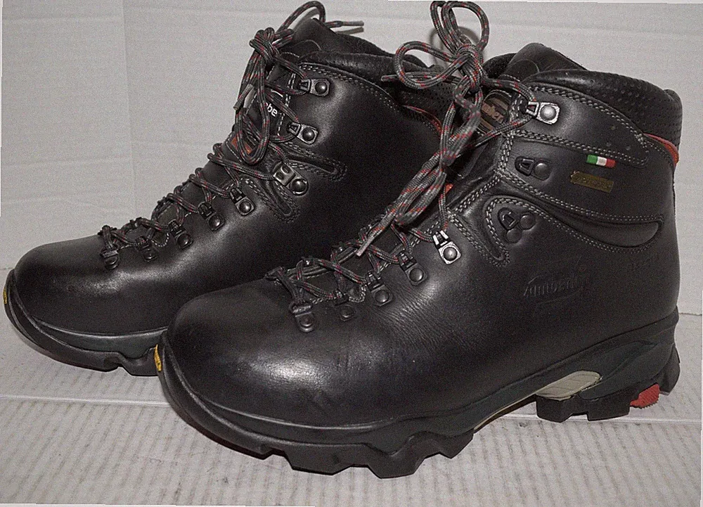 ZAMBERLAN 996 VIOZ GTX Men's Hiking Backpacking Laced Work Leather Boots Sz 8