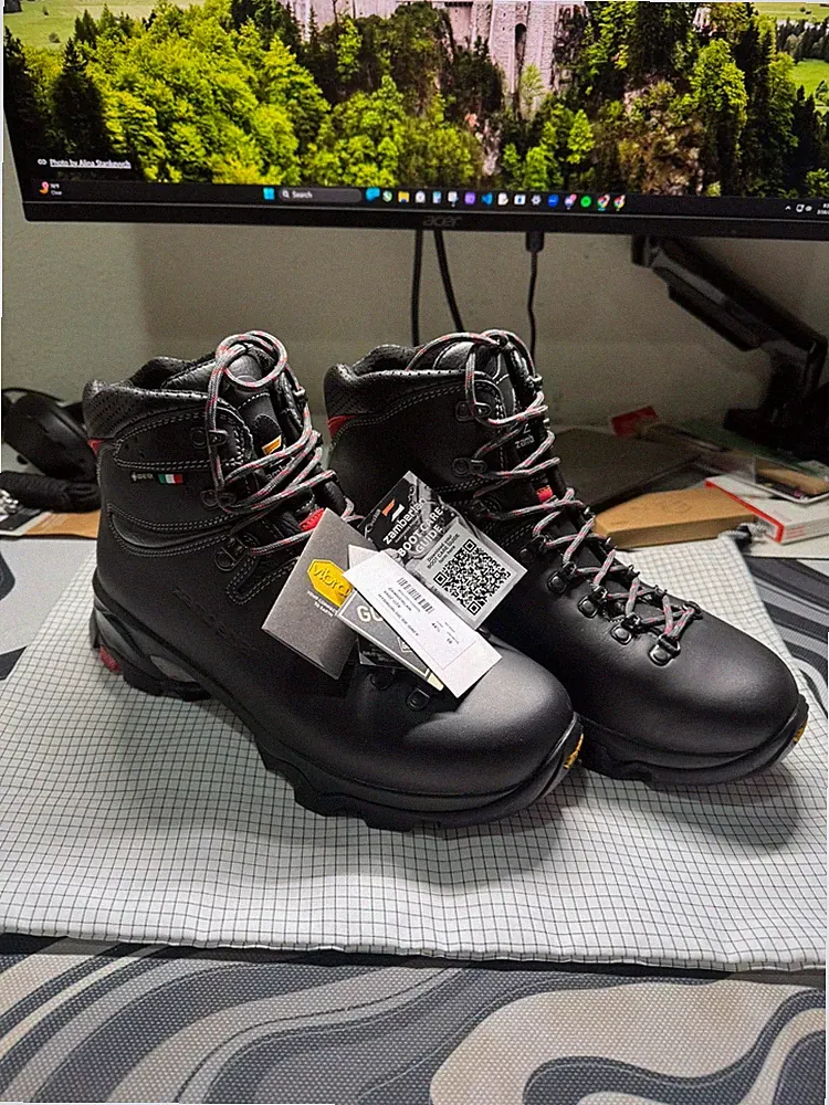 Zamberlan 996 Vioz GTX Waterproof Vibram Leather Hiking Boots - Men's Sz 10/44.5