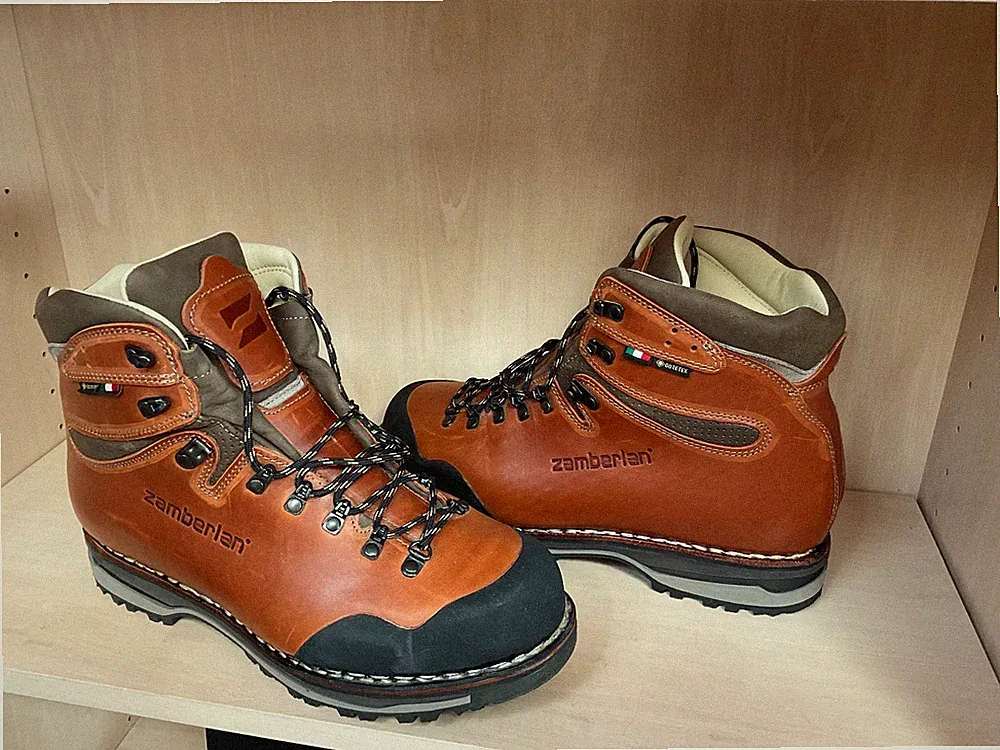 Zamberlan Tofane Hiking/Backpacking Boots – Brown (Waxed Brick) – US 10.5 – NEW