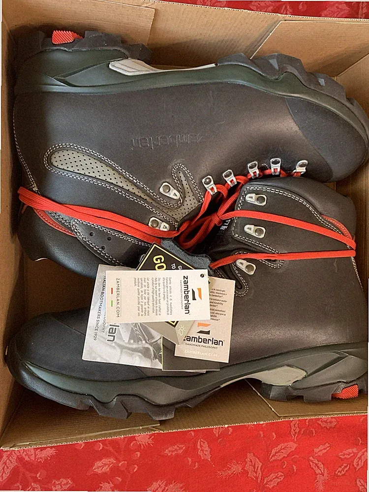 ZAMBERLAN VIOZ LUX GTX® RR Men's Boots Waxed Black EU49/US14